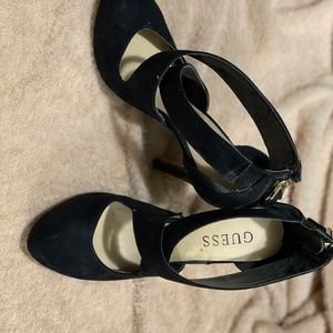 Black Guess Heels